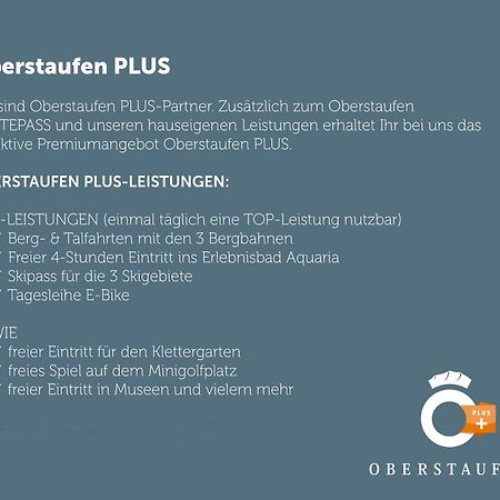 Fewo "Staufner Domizil" Oberstaufen Exterior foto